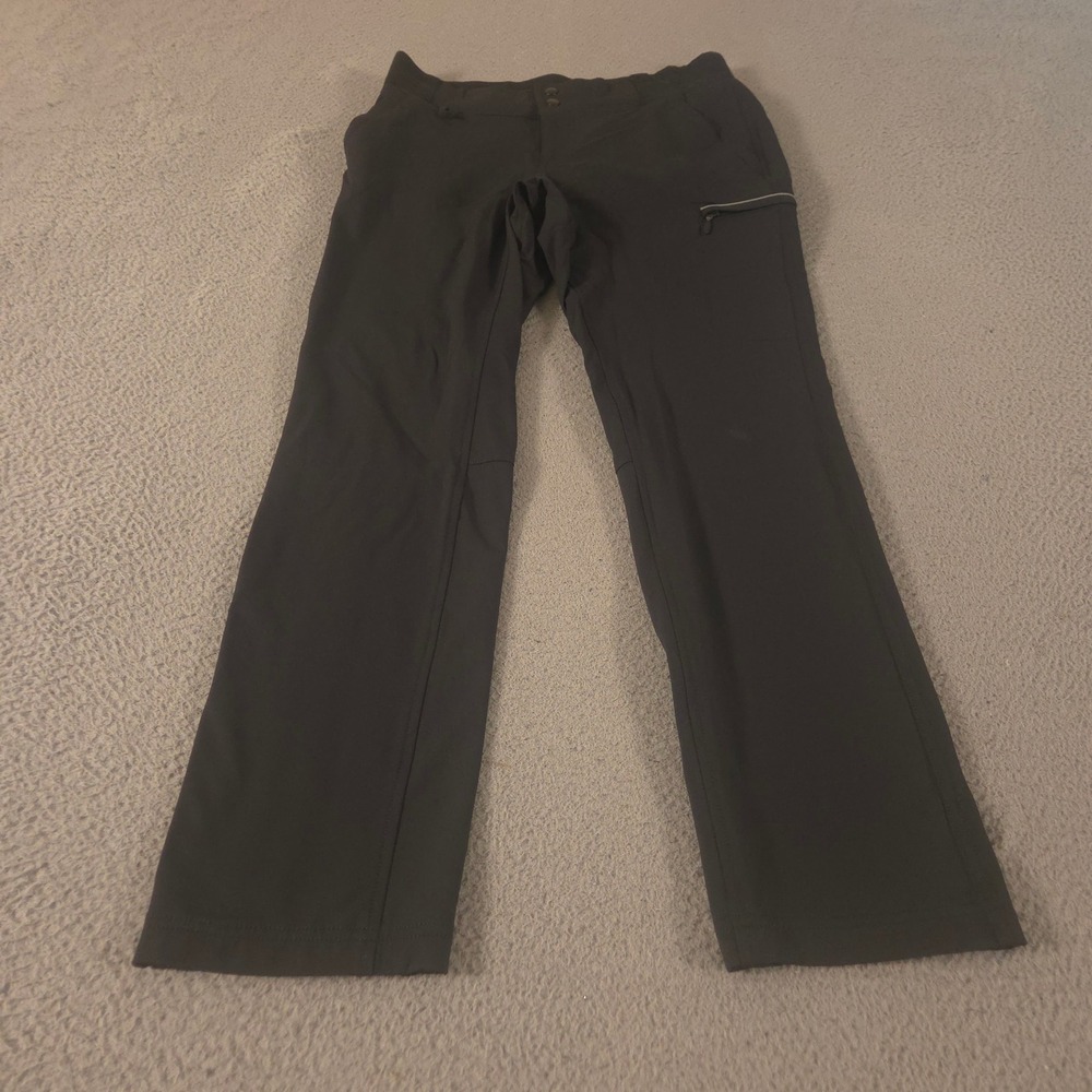 Duluth Trading Co Pants Womens 8 Black Hills Slim Leg Water Repellent Stretch